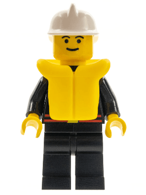 LEGO Fire (firec025) Town / City Minifigure