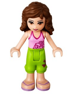 LEGO Friends Olivia (Light Nougat) (frnd0048) Friends Minifigure