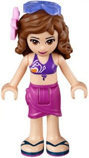 LEGO Friends Olivia (Light Nougat) (frnd0100) Friends Minifigure