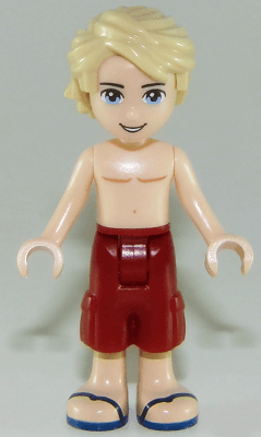 Friends Mason - Dark Red Shorts, Shirtless