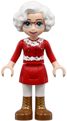 LEGO Friends Mrs. Claus (frnd0401) Friends Minifigure