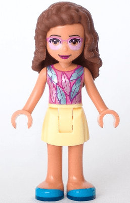 LEGO Friends Olivia (Nougat) (frnd0439) Friends Minifigure