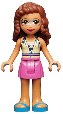 LEGO Friends Olivia (Nougat) (frnd0455) Friends Minifigure