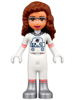 Friends Olivia (Nougat) - White Spacesuit