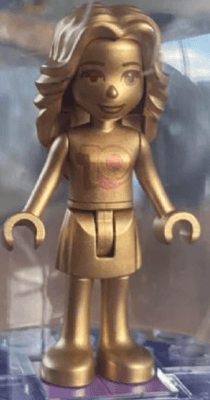 LEGO Friends Golden Mini Doll (10th Anniversary) (frnd0548) minifigure
