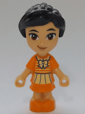 Friends Victoria - Micro Doll, Orange Dress