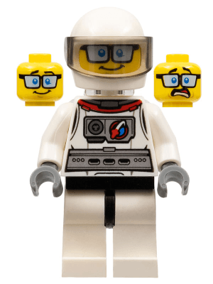 LEGO FIRST LEGO League (FLL) INTO ORBIT Astronaut with Neck Bracket (fst026) LEGO Minifigure