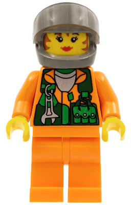 LEGO FIRST LEGO League (FLL) Mission Mars Female Worker (fst031) LEGO Minifigure