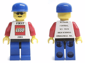 LEGO FIRST LEGO League (FLL) 2001 Pattern (fst034) LEGO Minifigure