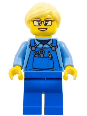 LEGO FIRST LEGO League (FLL) Superpowered Female Mechanic (fst046) LEGO Minifigure