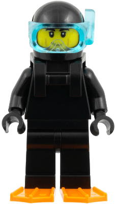LEGO Diver (fst054) minifigure