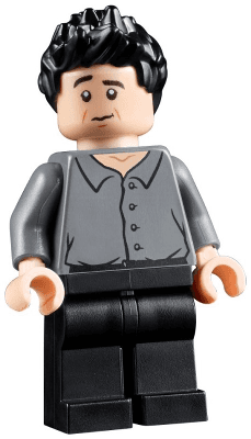 LEGO Ross Geller Dark Bluish Gray Shirt (ftv001) Friends TV Minifigure