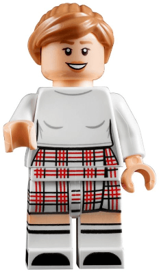 LEGO Rachel Green Plaid Skirt (ftv005) Friends TV Minifigure