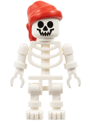 LEGO Skeleton (gen010) Pirates Minifigure