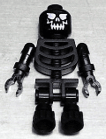 LEGO Skeleton Black (gen013) minifigure