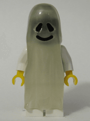 LEGO Ghost with White Legs (gen022) Castle Minifigure