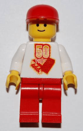 LEGO LEGO 50 Year Anniversary Minifigure (gen023) Promotional Minifigure