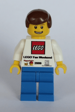 LEGO LEGO Fan Weekend 2009 Minifigure (gen028) Promotional Minifigure