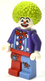 LEGO Birthday Clown (gen051) minifigure