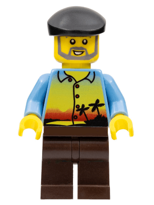 LEGO Sunset and Palm Trees (gen063) Promotional Minifigure