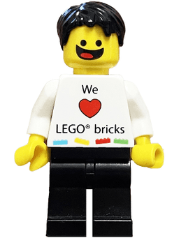 LEGO LEGO Kladno Boy We Heart LEGO bricks Minifigure (gen074) minifigure
