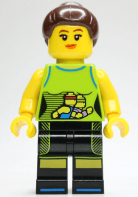 LEGO 5K Family Road Race Female 2017 (gen092) Promotional Minifigure