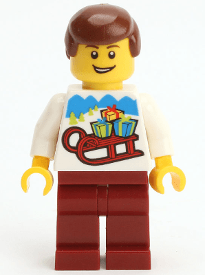 LEGO LEGO Kladno PF 2018 Holiday Minifigure Man (gen111) Promotional Minifigure