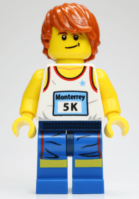 LEGO 5K Family Road Race Male 2013 Monterrey (gen113) Promotional Minifigure