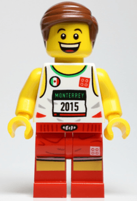 LEGO 5K Family Road Race Male 2015 Monterrey (gen125) Promotional Minifigure