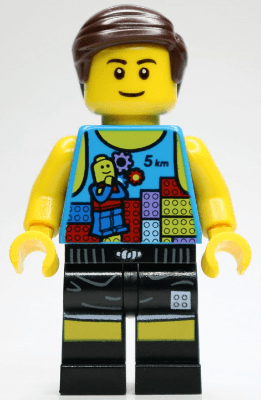 LEGO 5K Family Road Race Male 2016 (gen127) Promotional Minifigure