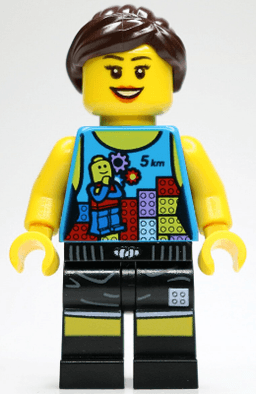 LEGO 5K Family Road Race Female 2016 (gen128) minifigure
