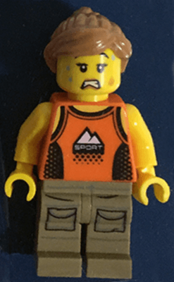 LEGO 5K Family Road Race Female 2018 (gen136) Promotional Minifigure