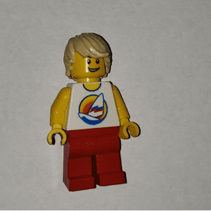 LEGO Surfer (gen139) Town / City Minifigure