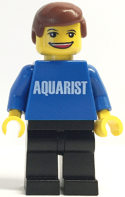 LEGO Aquarist Minifigure (gen158) minifigure