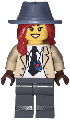 LEGO Play Day 2023 Detective Female (gen184) minifigure
