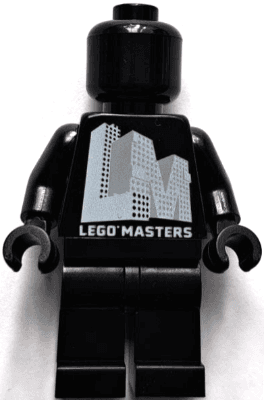 LEGO LEGO Masters Minifigure Black (LEGO Masters Academy Grand Opening Exclusive) (gen196) Promotional Minifigure