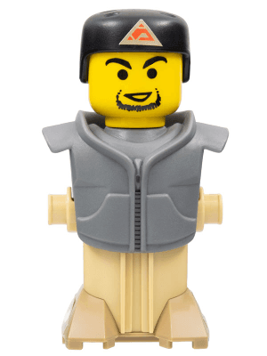 LEGO McDonald's Sports Skateboarder with Stickers (gg011s) Sports Minifigure