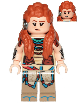 LEGO Aloy (hfw001) Horizon Minifigure