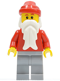 LEGO Santa (hol005) City Minifigure