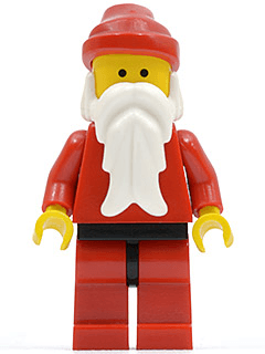 Santa, Red Legs with Black Hips