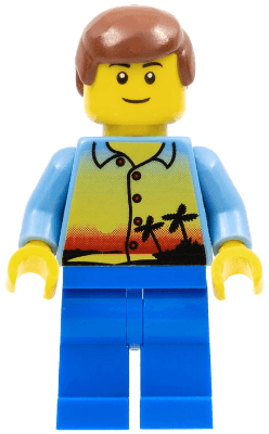 LEGO Sunset and Palm Trees (hol017) minifigure