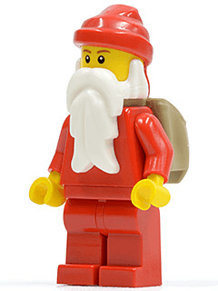 LEGO Santa (hol034) City Minifigure