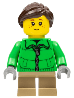 LEGO Winter Holiday Train Girl (hol075) minifigure