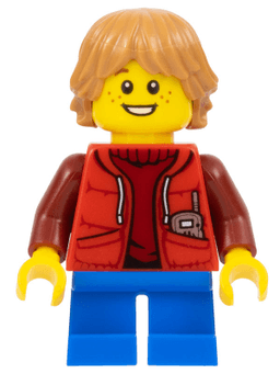 LEGO Winter Holiday Train Boy (hol076) minifigure