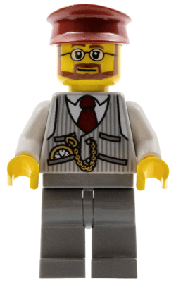 LEGO Christmas Train Ride Driver (hol096) minifigure