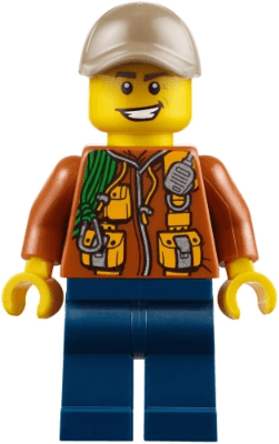 LEGO City Jungle Explorer (hol109) City Minifigure