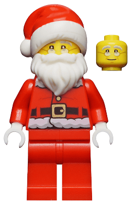 LEGO Santa (hol110) City Minifigure