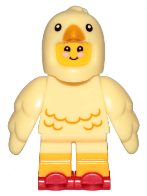 LEGO Chicken Skater (hol144) City Minifigure
