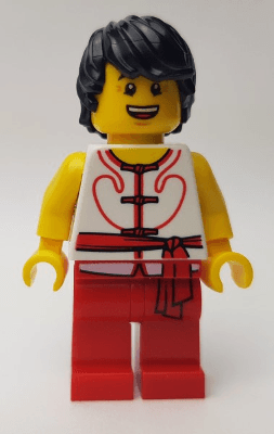 LEGO Dragon Boat Race Team Red/White Member 2 (hol148) City Minifigure