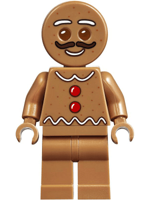 LEGO Gingerbread Man (hol169) City Minifigure